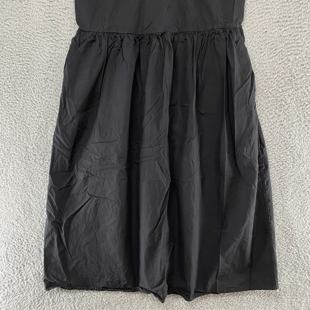 Everlane Tank Maxi Dress Womens M Black 100% Cotton Scoop Neck Minimalist - Picture 9 of 12